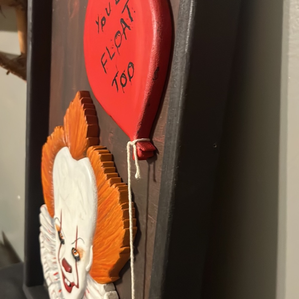 Halloween penny wise wall art, Halloween, Pennywise, wall art , Hallowee… - Picture 6 of 6